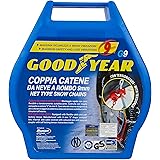 Goodyear 77914 "G9", Catene neve auto 9 mm, Misura 130, Omologate TUV e GS Onorm