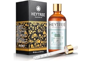 HEYTREE Eucalyptus Essential Oil 100ml - Natural Eucalyptus Oil to Soothe and Clear Essential Oil, Perfect for Aromatherapy,Diffuser, Shower, Bath-Strong Refreshing