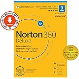 Norton 360 Deluxe 2022 | 3 devices | Antivirus | Unlimited Secure VPN & Password Manager | 1 year | PC, Mac or mobile device 