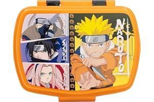STOR Naruto Boîte à déjeuner rectangulaire pour enfant