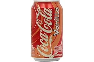 COCA-COLA Coca Cola Vanilla Flavoured Drink 355 ml (Pack of 12)