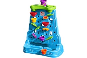 Step2 Waterfall Discovery Water Wall with Maze | Water Table/Water Toys for the Garden | Incl. 13-piece accessory set