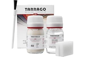 TARRAGO Self Shine Color Dye 25 ml | Tinte + Imprimación para Zapatos y Bolsos | Cubre Rozaduras y Desgastes del Calzado | Piel Natural y Sintético, 90 Colores