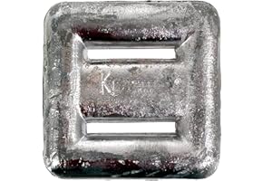 PESCAPLANET Piombo Peso per Cintura Sub da kg 1 per Pesca Subacquea Apnea