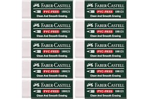Faber-Castell 188121 ? radergummi 7081 N PVC-fri, plast (10 radergummi