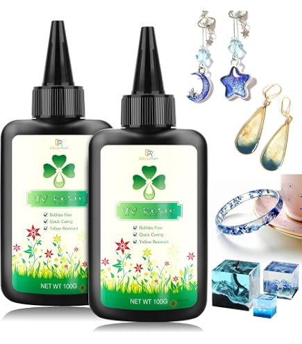 AIFUDA 3-teiliges Silikon-Formen Set Für Harzschmuck - Quadratisch & Rund, Inkl. Verschiedener Größen