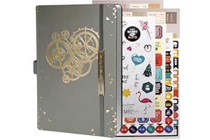 YOUZHIZHE Planner and Organizer - Weekly Planner Notebook,Goals Journal- to Hit Your Goals & Improve Productivity -Undated,A5,120gsm, Last 1 Year…