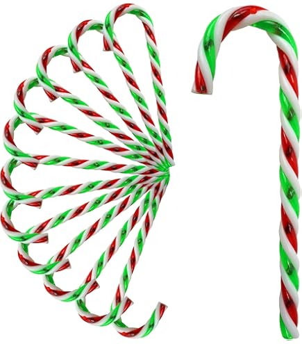 40 stuks suikerstokken om op te hangen, zuurstokken, kerstboom rood en wit, zuurstokken, kerstboomversiering, boomversiering, Kerstmis, voor kerstdecoratie, kerstbomen, woondecoratie