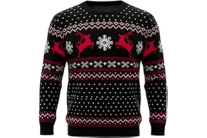 Bresdk Weihnachtspullover Herren Christmas Pullover Partner Paar Couple Weihnachtspulli Männer