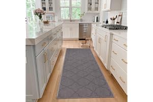 Homcomodar Runner Rug for Hallways 60x150cm Carpet Runner for Entryway Washable Runner Rugs for Kitchen Bedroom Laundry Room