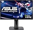 ASUS VG258QR 25'' (24.5'') FHD (1920 x 1080) Esports Gaming Monitor per PC, 0.5 ms, 165 Hz, DP, HDMI, DVI-D , Super Narrow Bezel, FreeSync, Compatibile G-Sync, Filtro Luce Blu, Flicker Free