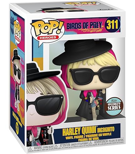 Harley Quinn mit Helper Pop #357 DC Super Heroes Vinyl-Figur (mit