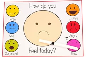 kids2learn HOW AM I FEELING TODAY ? - Autism / Non Verbal communication aid for feelings and emotions