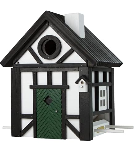 Wildlife Garden WG1122 Multiholk - Mangiatoia E Casetta Per Uccelli 2 In 1 In Legno - 5