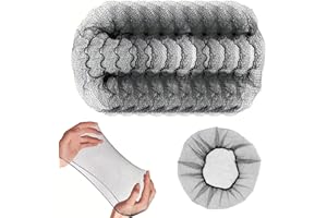 Benaewa 50 Pcs Hair Nets, Disposable Elastic Hair Nets for Catering, Sleeping
