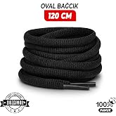 Spor Ayakkabı Bağcığı, Spor Ayakkabı, Sneaker, Koşu, Y&uuml;r&uuml;y&uuml;ş ve G&uuml;nl&uuml;k Ayakkabılar İ&ccedil;in Dayanıklı Premium Oval Bağcık - 120 C