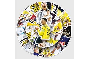 TRUSTKK Bellingham - 50 pegatinas impermeables para ordenador portátil, monopatín, cascos y más