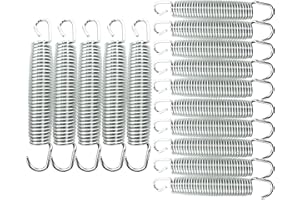 BEITESI Ressorts de Trampoline Ressorts de Trampoline de Rechange Ressorts en Fer galvanisé antirouille et durables Accessoires de Trampoline 147mm/5.8″