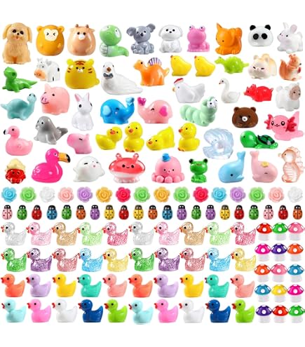 thumbnail image 2 of 30pcs Mini Resin Crocodile, 1.22 X 0.75 X 0.55 Inch Miniature Crocodile Figure Statue Mini Alligator Wildlife Animal Resin Figurine Statue Set For 2 of 12