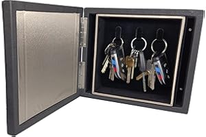 Car Key Signal Blocking Box Wall Mounted RFID Signal Blocker Faraday Case with 3 Hooks CEG-110A Connected Essentials