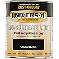 Rust-Oleum AMZ0062 750ml Universal Paint - Gloss Black