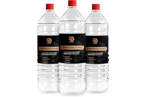 Primes DIY Premium Bioethanol Fuel – Clean-burning, high-purity liquid for fire pits, fireplaces, stoves, and tabletop burners. Safe for indoor & outdoor use. (3 litre)