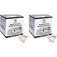 Merryhill Mushrooms - Fresh White Mushroom Growing Kit | Gardening Gifts for Women, Men & Kids | Grow Your Own Kits | Easy & Delicious to Eat | Mushroom Gifts (2 White Mushroom Grow Kits)