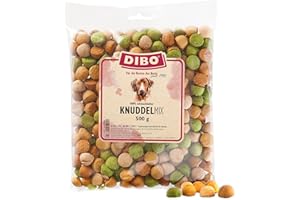 DIBO Mélange de câlins - Sachet de 500 g - Produits de Boulangerie comme Alimentation Saine et Naturelle pour Chiens de Dibo - Nourriture pour Chien - Barf, B.A.R.F - Friandises - Biscuits pour Chien
