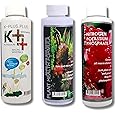 Foodie Puppies Aquatic Remedies Combo - (Plant Health Formula 120ml, Plant Food 120ml & K++ 100ml) Pack of 3 | Aquarium Plant Fertilizer for Planted Aquarium (340 ml)