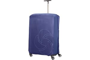 Samsonite Global Travel Accessoires Poldable Suitcase, XL, Bleu (Midnight Blue)