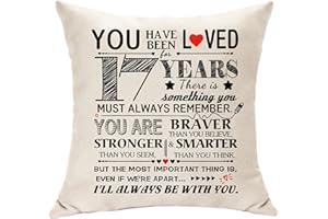 Hasodeo 17th Birthday Decorations, 17 Year Old Girls Boys Gift Ideas, Gifts for 17 Year Old Boys, Birthday Gifts for 17 Year Old Daughter Son Cousin Brother Sister Birthday Party Decor (17)