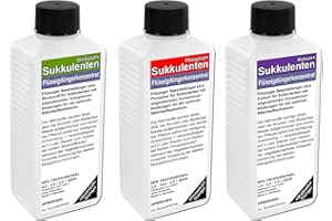 GREEN24 Cactus Garden Fertiliser Set of 3 Professional Liquid Fertilisers for All Phases N+P+K Fertiliser