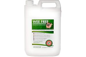 TOP DOG TURF WEE FREE 5 Ltr Artificial Grass Cleaner and Pet Odour Eliminator for Dog Urine - Neutraliser and Deodoriser for Dog Wee on Astro Turf and Fake Lawns. Safe for Dogs and Animals.