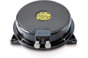 SINUS LIVE Sinuslive hochwertiger Bassshaker Körperschallwandler - BassPumpIII 11380 der Körperschallerzeuger Bodyshaker für Auto Sofa Heimkino - 8 Ohm schwarz