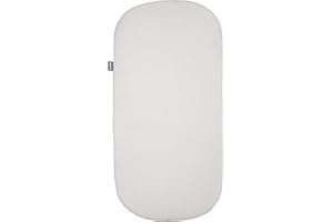 Chicco Colchón Baby Hug - Colchón Para Moisés de Chicco Baby Hug Air y Estandard o Mini Cuna Con Dimensiones 39 x 77 cm, Color Blanco Unisex