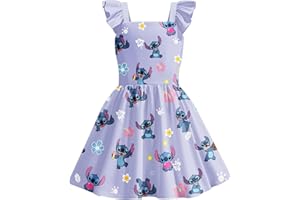 Gaifully Girls Casual Dress Summer Toddler Graphic Princess Dress Wedding Party Summer Dresses
