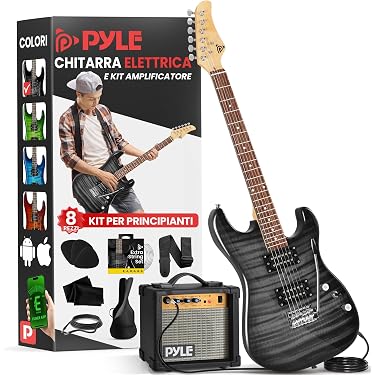 Pxyelec - Set di 2 anelli di fissaggio per chitarra elettrica, in plastica cromata, 4 mm di altezza, per pickup