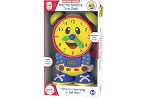 The Learning Journey 075418 Telly Teaching Primary Colors Time Clock