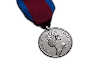 TRIKOTY La medaglia Waterloo Full Size Copia Esercito Britannico 1815 Premio Militare Grenadier Servizio