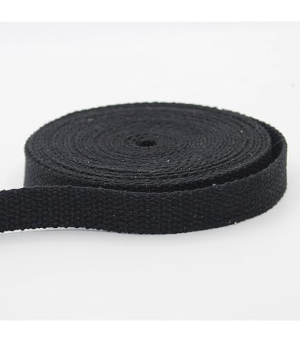 Sangle En Nylon Polypropylène 30 M - Largeur 30 Mm, Noir, étanche - Pour Bricolage, Sacs, Laisses