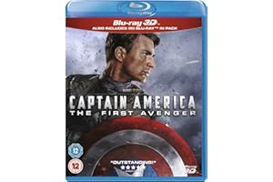 Captain America: First Avenger [Blu-ray 3D + 2D] [Region Free]