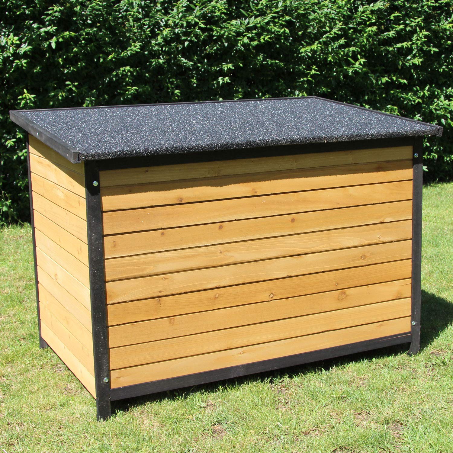 ZOO-XXL-Niche-Eddy-pour-Chien-en-Bois-Massif-de-Haute-qualit-Taille-XL