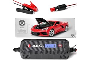JUICE MY RIDE JMR Battery Charger for Chevrolet Corvette Camaro Silverado Traverse Colorado Equinox Blazer Malibu Trax Spark All Models Trickle Charger Conditioner Maintainer (Add Lithium Mode)