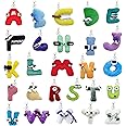 wiztex Alphabet Lore Keychain, 26-Piece Set, Multicolored, Durable, Educational Toy for Children