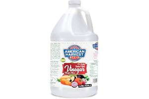 American Harvest Distilled White Vinegar 1 Gallon (3.78L) | Gluten Free | Multi-Purpose for Cooking, Pickling, Cleaning & Household Use