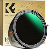 K&amp;F CONCEPT Nano- Dazzle 58mm Variable Filter ND2-32 and Polarizer 2 in 1 | ND2-32 Neutral Density Filter &amp; CPL with Nano Coa