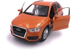 H-CUSTOMS Welly Q3 Modello di Licenza per Auto Prodotto 1: 34-1: 39 Orange