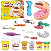 Play-Doh Drill 'N Fill Diş Hekimi Oyun Hamuru Seti, 3 Yaş Ve &Uuml;zeri &Ccedil;ocuklar İ&ccedil;in, 8 Modelleme Bileşiği Kutusu, Toksik Değildi