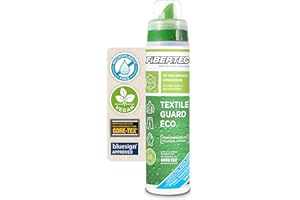 ‎FIBERTEC FIBERTEC Textile Guard Eco Wash-In 250ml - 100% PFAS-freie Imprägnierung für die Waschmaschine, Ergiebiges Konzentrat für Regenjacken und Outdoorbekleidung, Biologisch abbaubar, Made in Germany