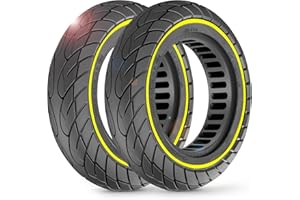 BANGTING 2-Pack 10x2.125 Tubeless Scooter Tyres - Fits Models: 8.5x2.0, 8½x2, 50-75-6.1, 10×2.0, 10×2-6.1, 10×2(54-152) | Verify Rim Size: 6.5-6.65" Diameter & 1.26-1.34" Width | Puncture-Resistant